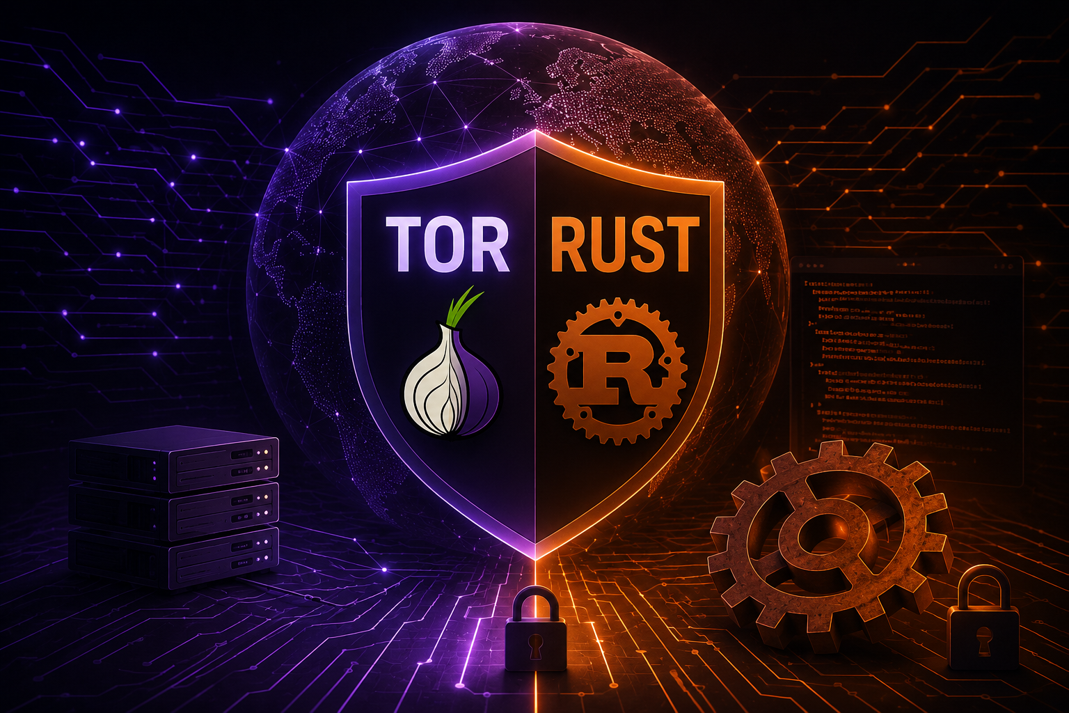 Tor Project começa a experimentar Rust em partes do navegador