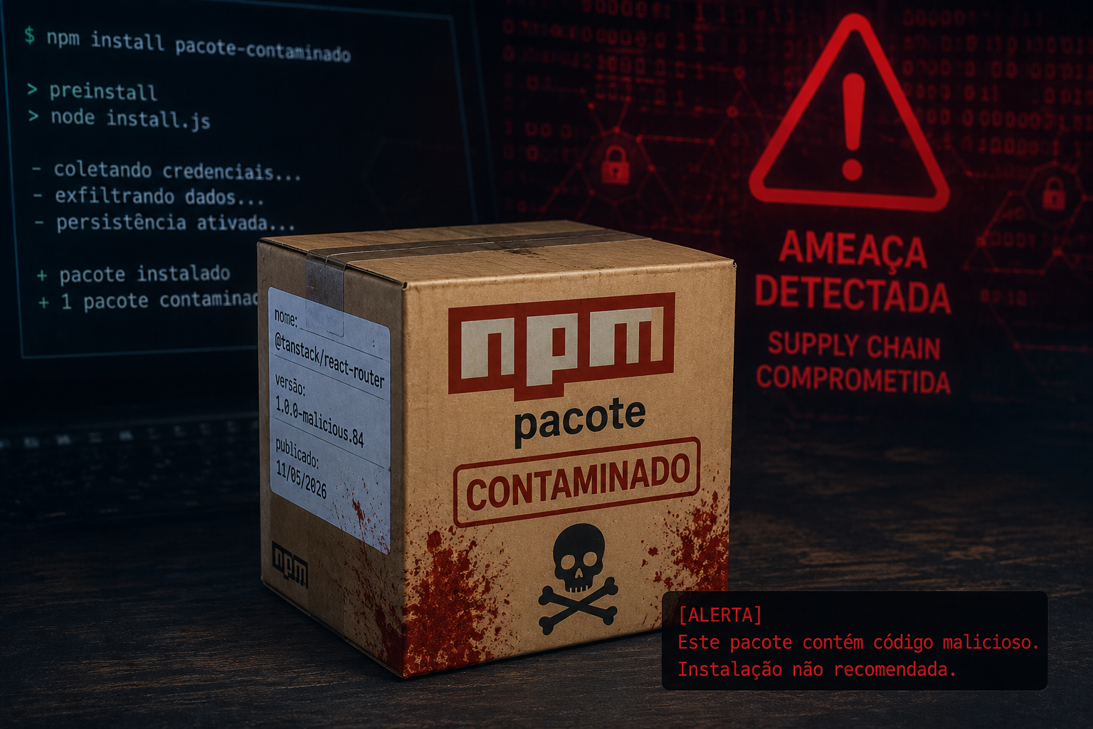 Mini Shai-Hulud: o ataque que comprometeu 84 pacotes npm e atingiu a OpenAI